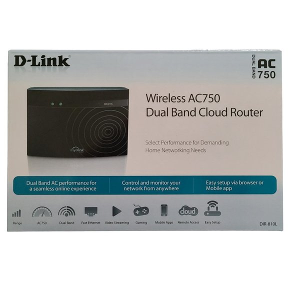 D-Link Wireless AC 750 Dual Band Cloud Router (DIR-810L) NIB! - Picture 4 of 7